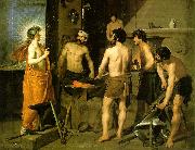 VELAZQUEZ, Diego Rodriguez de Silva y The Forge of Vulcan we oil